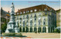 Hotel & Café "Stadt Bozne" am Waltherplatz. Farblichtdruck 9x14cm; J(osef). Gugler, Bozen 1913.  Inv.-Nr. u914fld00001