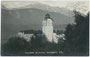 Burg Friedberg in Volders, Gbz. Hall (in Tirol), Bzk. Innsbruck-Land, Gefürst. Grafsch. (heute Bundesland) Tirol von Süden. Gelatinesilberabzug 9 x 14 cm;Photograph. Kunstverlag A(lfred). Stockhammer Hall in Tirol 1914.  Inv.-Nr. vu914gs00384
