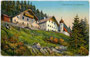 Wallfahrtskirche HEILIGWASSER und Gaststätte  in Igls. Photochromdruck 9x14cm; K(arl). Redlich, Innsbruck; postalisch gelaufen 1914.  Inv.-Nr. vu914pcd00037