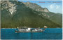 Dampfschiff "St. Joseph" der Achensee-Schifffahrt auf Rundfahrt. Photochromdruck 9 x 14 cm; Impressum: Robert Warger, Innsbruck 1912.  Inv.-Nr. vu914pcd00291