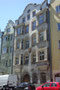 Ansitz Rainfels in St. Nikolaus, Stadtgemeinde Innsbruck, Innstraße 17; erbaut 1547 von Niklas Türing d.J., 1567 zum adeligen Ansitz erhoben worden, seit 1855 im Besitz der Familie von Wörtz. Digitalphoto; © Johann G. Mairhofer 2013.  Inv.-Nr. 1DSC06879