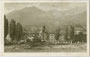 Landschaftliche Pfarrkirche Mariahilf in Hötting, Doktor-Sigismund-Epp-Weg 2, Stadtgemeinde Innsbruck an der Grenze zum Stadtteil Mariahilf-St. Nikolaus (im Bild rechts). Rastertiefdruck 9 x 14 cm; K(arl). Redlich, Innsbruck 1914.  Inv.-Nr. vu914rtd00019