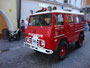 KLF (Kleinlöschfahrzeug) Volvo Laplander der Freiwilligen Feuerwehr der Stadt Lienz, Tirol beim Feuerwehrcorso anlässlich 140 Jahre Tiroler Landesfeuerwehrverband vom 19.-21.10.2012. Digitalphoto; © Johann G. Mairhofer.  Inv.-Nr. 1DSC05335