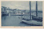 Dampfschiff "Trento" am Schiffsanleger im Hafen von Desenzano, Prov. Brescia, Reg. Lombardia am Südufer vom Gardasee. Lichtdruck 9 x 14 cm; Impressum: S.E.P.M. ohne Ortsangabe, postalisch befördert 1932.  Inv.-Nr. vu914ld00320