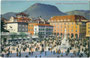 Waltherplatz in Bozen, Gefürst. Grafsch. Tirol (1848–1919), links Palais Campofranco (Mustergasse 3), rechts Städtische Höhere Töchterschule. Photochromdruck 9 x 14 cm; Verlag Gerstenberger & Müller, Bozen 1916.  Inv.-Nr. vu914pcd00080
