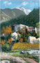 Schloss Trauttmansdorff (heute Südtiroler Tourismusmuseum) in Obermais (seit 1924 Fraktion von Meran), Gbz. und Bzk. Meran, Gefürst. Grafsch. Tirol (heute Südtirol)d. Photochromdruck 9 x 14 cm; Joh. F. Amonn, Bozen 1909.  Inv.-Nr. vu914pcd00169