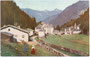Ehrenberger Klause im Gemeindegebiet vom Bezkirkshauptort Reutte, Gefürstete Grafschaft Tirol. Farbautotypie 9 x 14 cm; Aufnahme und Verlag: Fr. Kraus u. G. Turri, Reutte um 1920.  Inv.-Nr. vu914fat00050