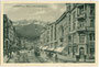 Filiale der ehem. Anglo-Österreichischen Bank - gegr. 1864, 1926 von der Creditanstalt übernommen - im Pohlschröderhaus, Landhausstraße (heute Meraner Str.) 1 Ecke Maria-Theresien-Straße. Lichtdruck 9 x 14 cm um 1910.  Inv.-Nr. vu914ld00239