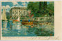 Im Stil des Neobarock errichtetes "Palast Hotel Lido" (heute Hotel "Lido Palace") in Riva (heute: Riva del Garda). Chromolithographie nach Original von M(ichael). Zeno Diemer; Verlag Othmar Zieher, München um 1900.  Inv.-Nr. vu914clg00046