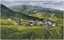 Jochberg im Leukental, Bzk. Kitzbühel, Tirol mit barocker Pfarrkirche St. Wolfgang von Kassian Singer (erbaut um 1750) von Süden. Photochromdruck 9 x 14 cm; "Monopol", Kunst- u. Verlagsanstalt, München/Hall i.T. 1910.  Inv.-Nr. vu914pcd00349