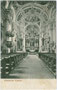 Inneres der barocken Pfarrkirche zum Hl. Johannes Bapt. in Toblach, Bzk. Bruneck, Gefürst. Grafsch. Tirol von Baumeister Rudolf Schraffl (1713 Toblach – 1768 ebda). Lichtdruck 9 x 14 cm; Impressum: Photogr. C. Z. (?).  Inv.-Nr. vu914ld00156