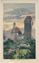 Burg Freundsberg in Schwaz, im Jahr 1150 von den Herren von Freundsberg gegründet worden. Photochromdruck 9 x 14 cm; Verlag „Monopol“, Kunst- und Verlagsanstalt, München (später Innsbruck) um 1925.  Inv.-Nr. vu914pcd00188