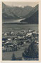 Heiterwang im Außerfern (Bzk. Reutte), Tirol mit barockisierter, im Kern gotischer Pfarrkirche U.L.F. Mariae Himmelfahrt und der Heiterwanger See. Gelatinesilberabzug 9 x 14 cm; Impressum: Wilhelm Stempfle, Innsbruck um 1930.  Inv.-Nr. vu914gs01201
