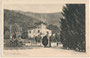 Villa Waiz, heute Hotel Garni in Roncegno im Val Sugana (Provinz Trient), Piazza Achille de Giovanni. Heliogravüre 9 x 14 cm; Impressum: C. Montibeller o.O. um 1910.  Inv.-Nr. vu914hg00060