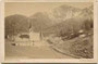 Maria Waldrast 1.638 m ü.A., Wallfahrtskloster der Serviten in Mühlbachl, Gbz. Steinach (ab 1977 Gbz. Innsbruck), Bzk. Innsbruck-Land, Tirol. Albuminabzug auf Untersatzkarton ca. 10 x 15 cm (Cabinetformat), A. Gratl, Innsbruck 1896.  Inv.-Nr. vuCAB-00370