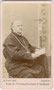 Johann von Leiss zu Laimburg (1821 – 1884), Diözesanbischof von Brixen in der Soutane. Albuminabzug auf Untersatzkarton 10,6 x 6,6 cm (Visit-Format); Impressum: Anton Gratl, Innsbruck um 1880.  Inv.-Nr. vuVIS-00211