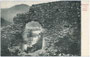 Tirolisch Landesfürstl. Grenzfeste Porta Claudia (Detail) an der Seefelder Straße in Scharnitz, Gbz. Telfs (ab 1925 Gbz. Innsbruck), Bzk. Innsbruck-Land. Lichtdruck 9 x 14 cm; Verlag A. Irl, Hofphotograph, Mittenwald.  Inv.-Nr. vu914ld00169