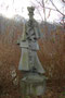 Skulptur des Hl. Johannes von Nepomuk von Prof. Heinrich Tilly (geb. 1931), aufgestellt am Innufer im Gemeindegebiet der Marktgemeinde Telfs, Gbz. Telfs, Bzk. Innsbruck-Land, Tirol. Digitalphoto; © Johann G. Mairhofer 2016.  Inv.-Nr. 2DSC05594