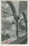 Loggia Veneziana und die Stiege zum Adlerturm mit den Fresken „Ciclo dei Mesi“ (Monatsbilder) in der Burg Trient (Castello del Buon Consiglio, Trento). Lichtdruck 9 x 14 cm; Verlag Stengel & Co., Dresden 1911.  Inv.-Nr. vu914ld00134