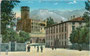 Castel Buonconsiglio, Mitte des 19. Jhs. bis 1916 (1918) Sitz des k.u.k. Oberkommandos der Festung Trient, rechts Palazzo Trauttmannsdorf. Kombinationsfarbdruck 9 x 14 cm; Verlag Stengel & Co., Dresden 1909.  Inv.-Nr. vu914kfd00009