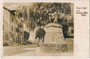 Denkmal von Christian Plattner für die Gefallenen der Kämpfe von 1809 (enthüllt 1909) am Andreas-Hofer-Platz bei der Pfarrkirche St. Laurentius. Gelatinesilberabzug 9 x 14 cm; Verlag J. Feldbauer, München 9, 1941 postal. befördert.  Inv.-Nr. vu914gs01192