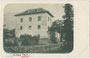 Schloss Thurn (eigentlich Rothenthurn) in Schenna im Burggrafenamt, Gefürst. Grafsch. Tirol (heute ital. Provinz Bozen-Südtirol, Bezirksgemeinschaft Burggrafenamt). Gelatinesilberabzug 9 x 14 cm; F. PETER, Meran 1908. Inv.-Nr. vu914gs00535