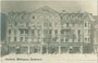 Im Jugendstil erbautes Wildling-Haus (heute Miller-Haus) in der Landhausstraße (heute Meraner Straße) 3, Innere Stadt, Innsbruck. Gelatinesilberabzug 9 x 14 cm; Impressum: Leo Stainer, Innsbruck um 1910.  Inv.-Nr. vu914gs01124