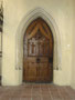 Kapellenportal der um 1390 durch Hanns von Kripp errichteten Salvatorkirche in der Salvatorgasse der Stadt Hall, Gbz. Hall, Bzk. Innsbruck-Land, Tirol. © Johann G. Mairhofer 2013.  Inv.-Nr. 1DSC07309