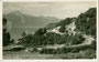 Große Kurve der Höhenstraße in Innsbruck von Hötting auf das Hungerburgplateau , u.a. 1947 Austragungsort eines Bergrennens für Motorräder. Gelatinesilberabzug 9 x 14 cm; Impressum: F. G. J., postalisch befördert 1935.  Inv.-Nr. vu914gs01102