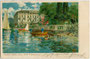 Im Stil des Neobarock errichtetes "Palast Hotel Lido" (heute Hotel "Lido Palace") in Riva (heute: Riva del Garda). Chromolithographie nach Original von M(ichael). Zeno Diemer; Verlag Othmar Zieher, München um 1900.  Inv.-Nr. vu914clg00046