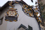 Wirtsschild vom ehemaligen Gasthaus „Absamer Tor“ in Hall in Tirol, Wallpachgasse Nr. 2, Digitalphoto; © Johann G. Mairhofer 2010.  Inv.-Nr. 1DSC01263