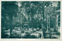 Konzert- und Restaurationsgarten des Hotel "Maria Theresia" gegen die Nordkette, rückseitig maschinschriftl. Tagesmenü vom 29. Juli 1931 vermerkt. Autotypie 10 x 15 cm; Alpiner Kunstverlag, Innsbruck. Inv.-Nr. vu105at00017