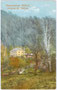 Missionshaus in Milland (Zöglingsheim der Mill Hill Missionare), Stadtgemeinde Brixen, Gbz. und Bzk. Brixen, Gefürst. Grafsch. Tirol, heute Auton. Prov. Bozen-Südtirol. Photochromdruck 9 x 14 cm, um 1906.  Inv.-Nr. vu914pcd00060