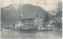 Dampfschiff DS "St. Joseph" beim Hotel "Fürstenhof" in Pertisau, Gemeinde Eben, Bezirk, Schwaz, Tirol um 1910. Lichtdruck 9 x 14 cm; Impressum: Gebr. Metz, Tübingen. Inv.-Nr. vu914ld00028