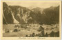 Mayrhofen im Zillertal, Bezirk Schwaz, Tirol mit Pfarrkirche Mariä Himmelfahrt von Südwesten gegen Ahornspitze der Zillertaler Alpen. Heliogravüre 9 x 14 cm; Impressum: E. Pfund, Kunsthandlung, Mayrhofe um 1925.  Inv.-Nr. vu914hg00050