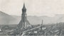 Pfarrkirche zur Bekehrung des Apostels Paulus in St. Pauls-Eppan von Nordosten. Aufn.: Dr.-Ing. Chr. Klaiber, Ulm aus ders.: Überetscher Dorfstrukturen, in: Dt. Bauzeitung XLVIII. Jg., No. 56, 1914; S. 553 bis 557; S. 553. Inv.-Nr. vuZtga00002