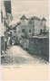 Gartenfassade vom Ansitz Krausegg (heute Rathaus) in Kastelruth, bis 1919 Bezirk Kastelruth in der Gefürsteten Grafschaft Tirol (heute Bez.gem. Salten-Schlern, Südtirol). Lichtdruck 9 x 14 cm ohne Urhebernachweis.  Inv.-Nr. vu914ld00074