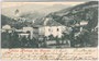 Ansitz Rechegg – 1576 erb., 16. bis 18. Jh. Gerichtssitz von Villanders - Auf der Frag Nr. 17 in Klausen, Gbz. Klausen, Bzk. Brixen, Gefürst. Grafsch. Tirol (heute Südtirol). Heliogravüre 9 x 14 cm ohne Urhebernachweis, um 1900. Inv.-Nr. vu914hg00015