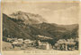 Pikolein (ladin. Picolin) Gde. St. Martin in Thurn (ladin. San Martin de Tor) mit Pfarrkirche St. Antonius von Padua. Lichtdruck 10 x 15 cm; R. Oczlon, Abtei (ital/ladin. Badia), heute Bezirksgemeinschaft Pustertal, Südtirol 1939.  Inv.-Nr.  vu105ld00008