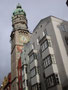 Der gotische Stadtturm von 1450 mit neuer Renaissance-Zwiebelhaube von 1560 des Alten Rathauses Herzog-Friedrich-Str. 21 in der Altstadt von Innsbruck (1358 bis 1897 in Verwendung). Digitalphoto; © Johann G. Mairhofer 2010.  Inv.-Nr. 1DSC00064