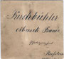 Rückseite zu vorhergehendem Bild "Kirchbühler Musik=Bande ..."
