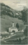 Gries am Brenner an der Brennerstraße mit spätklassizistischer Pfarrkirche Maria Heimsuchung und die Sill von Südwesten. Lichtdruck 9 x 14 cm; Impressum: Karl Redlich, Innsbruck; postalisch befördert 3.8.1911.  Inv.-Nr. vu914ld00296