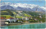 St. Nikolaus, dahinter Gebiet der ehemaligen Gemeinde Hötting mit Pension KAYSER und Hungerburg. Impressum: Wilhelm Stempfle, Innsbruck um 1910.  Inv.-Nr. vu914pcd00192