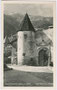 Rondell mit Polygonaldach der 1296 urkundlich erstmals erwähnten tirolisch landesfürstlichen Gerichtsburg Landeck, heute Bezirksmuseum. Gelatinesilberabzug 9 x 14 cm; Impressum: Risch-Lau, Bregenz um 1940, Ref. 6355.  Inv.-Nr. vu914gs00194
