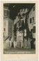 „Caffe' Ristorante Nussbaumer Chiusa“ (Besitzer heute Fill Josef), Cittá Bassa/Unterstadt, Chiusa/Klausen, Provincia di Bolzano, Regno d'Italia (1861-1946), heute Auton. Prov. Bozen-Südtirol. Foto Theo Forstner, Chiusa um 1930.  Inv.-Nr. vu914gs01169