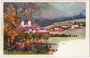 Zisterzienserstift Stams, gegr. 1279 von Graf Meinhard II. von Görz-Tirol. Kombinationsfarbdruck 9 x 14 cm nach einem Original von F(ranz). Kopallik (1860 Wien – 1931 Wien); Verlag Philipp & Kramer, Wien um 1900.  Inv.-Nr. vu914kfd00025