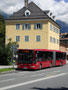 Mercedes-Benz „Citaro“ Gelenkbus im Liniendienst der Innsbrucker Verkehrsbetriebe bei Anfahrt der Haltestelle beim Pradler Pfarrkindergarten, Reichenauer Straße 15. Digitalphoto; © Johann G. Mairhofer 2012.  Inv.-Nr. 1DSC03969