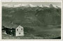 Kronplatzhütte / Rifugio Plan de Corones (Bruneck, Raktion Reischach) am Kronplatz in den Pragser Dolomiten. Gelatinesilberabzug 9 x 14 cm; Impressum: Lorenz Fränzl, Bozen um 1935.  Inv.-Nr. vu914gs00803