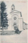La Chiesa Santa Maria Maggiore (dt.: Kirche Groß Sankt Marien), vicolo delle Orsoline in Trient, Gefürst. Grafsch. Tirol (1868-1919), errichtet 1520/24 von Antonio Medaglia. Lichtdruck 9 x 14 cm; Verlag Joh. F. Amonn, Bozen 1901.  Inv.-Nr. vu914ld00330