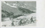 Einholen von Raufutter mit Ziehschlitten in Arabba, Gde. Livinallongo del Col di Lana (vorm. Pieve di Livinallongo; ladin. Fodom, dt. Buchenstein). Gelatinesilberabzug 9 x 14 cm; Aufnahme: G. Ghedina, Cortina d'Ampezzo um 1925.  Inv.-Nr. vu914gs00168